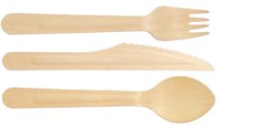 Wooden Fork/Knife/Spoon